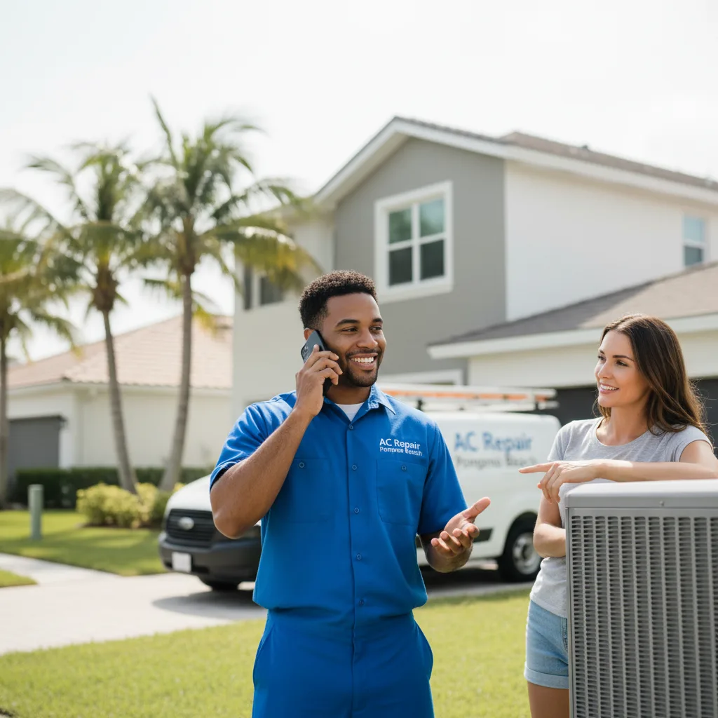 AC Repair Pompano Beach customer support in Florida City